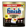 Finish Ultimate Plus kapsle do myčky nádobí - Lemon 120 ks