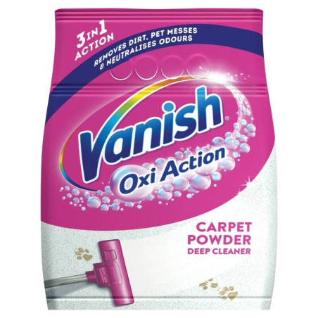 Vanish Oxi Action prášek na čištění koberců 650g