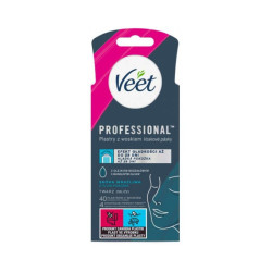 VEET Professional Studené vosk. pásky na obličej pro citlivou pokožku 40 ks