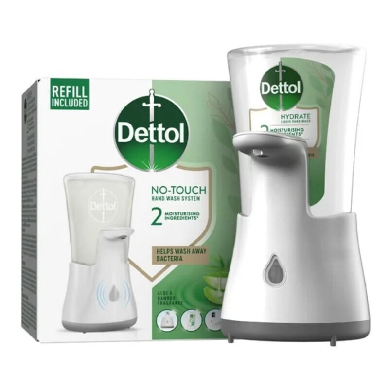 DETTOL Bezdotykový dávkovač mýdla Jemná aloe 250ml