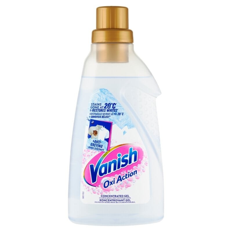 Vanish Oxi Action Gel pro bělení a odstranění skvrn 750ml