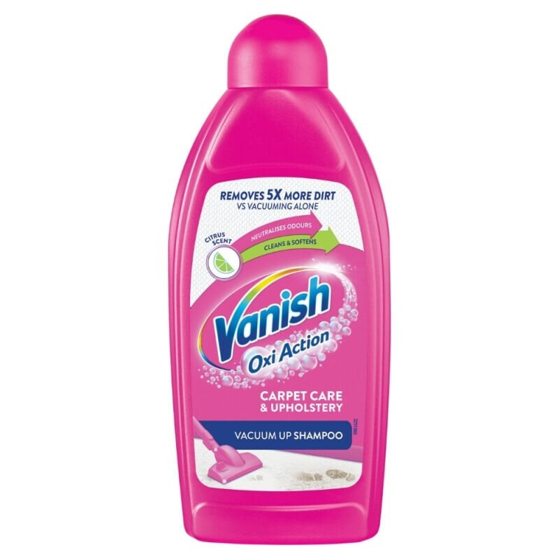 Vanish Oxi Action Šampon na ruční čištění koberců Lemon 500ml