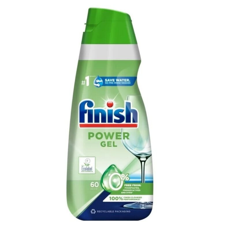 Finish 0% gel do myčky nádobí 900ml