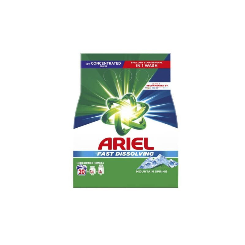 Ariel 1,1kg Prací prášek Mountain Spring