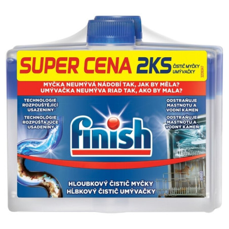 Finish Čistič myčky 250ml DUO