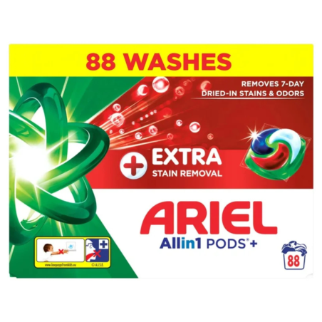 Ariel Plus kapsle Extra Clean Box 88ks
