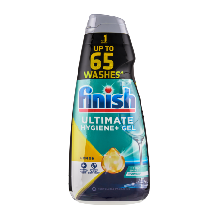 Finish Ultimate Hygiene+ gel – Lemon 2x650ml