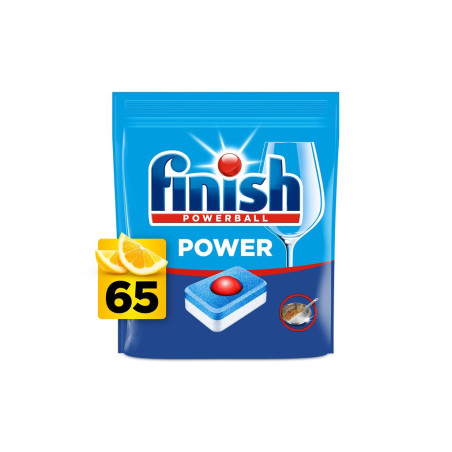 Finish Power tablety do myčky nádobí - Lemon 65 ks