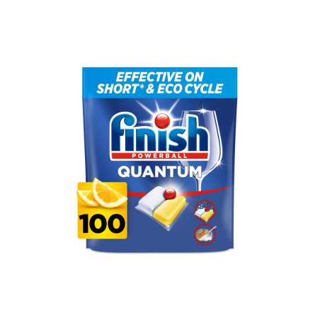 Finish Quantum kapsle do myčky nádobí - Lemon 100 ks
