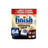 Finish Ultimate Plus kapsle do myčky nádobí - Fresh 64 ks