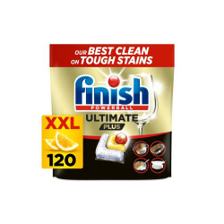 Finish Ultimate Plus kapsle do myčky nádobí - Lemon 120 ks