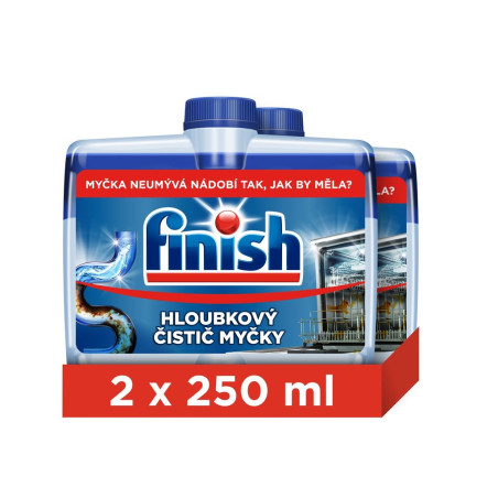 Finish Čistič myčky 250ml DUO