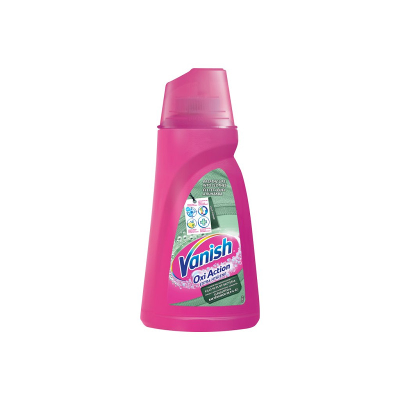 Vanish Oxi Action Extra Hygiene - tekutý odstraňovač skvrn 940ml