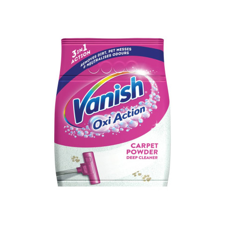 Vanish Oxi Action prášek na čištění koberců 650g