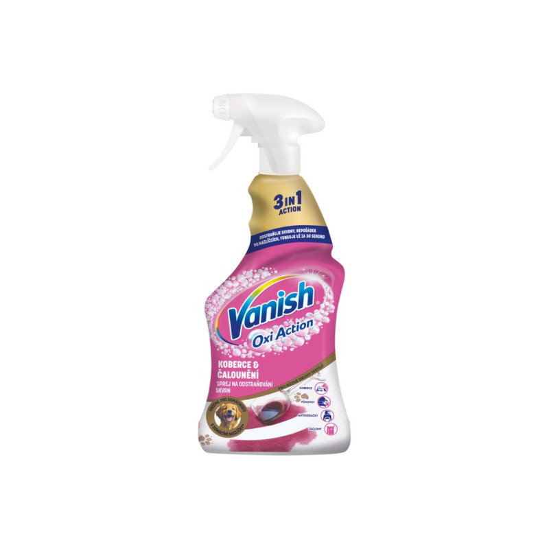 Vanish Oxi Action sprej na koberce a čalounění - odstraňovač skvrn 500ml