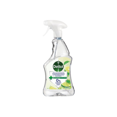 DETTOL Antibakteriální sprej na povrchy Limetka a Máta 500ml