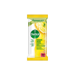 DETTOL Antibakteriální ubrousky na povrchy Citron 36ks