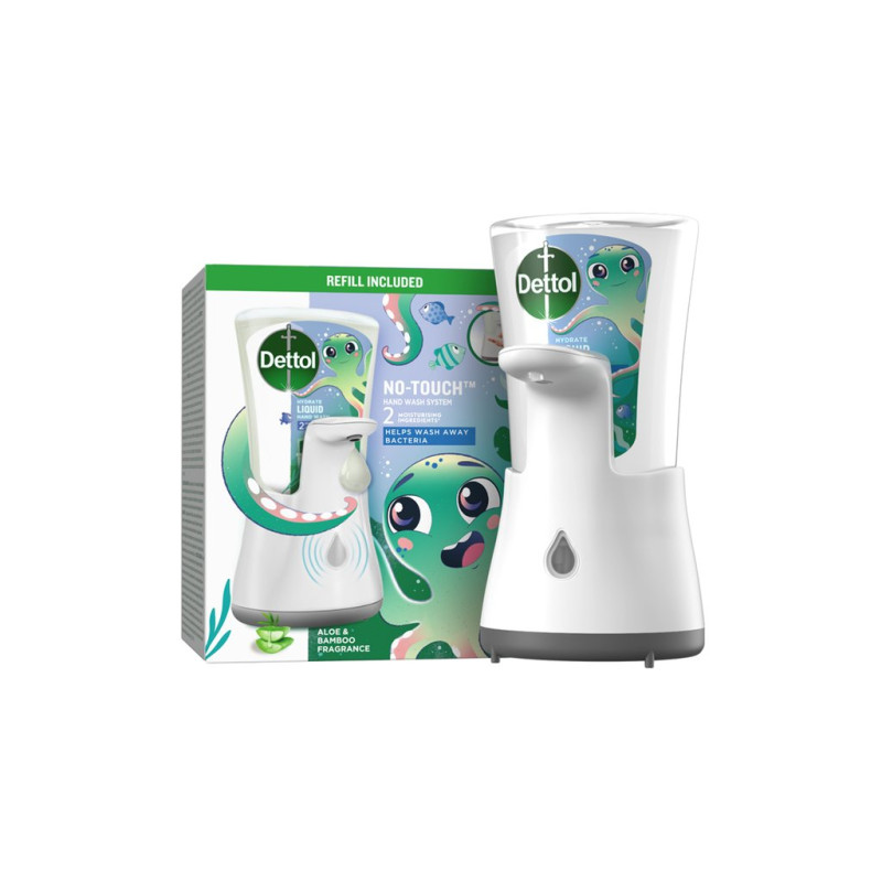 DETTOL Bezdotykový dávkovač mýdla Dobrodruh 250ml