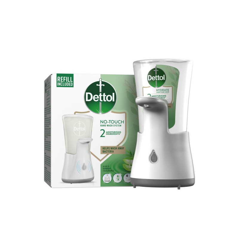 DETTOL Bezdotykový dávkovač mýdla Jemná aloe 250ml