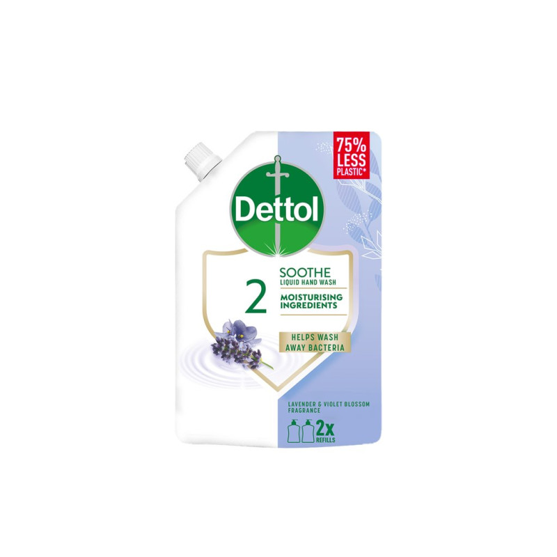 DETTOL Tekuté mýdlo Náhradní náplň Uklidňující levandule 500 ml