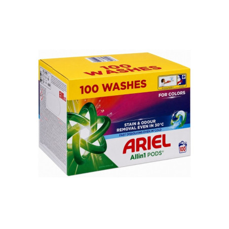 Ariel kapsle Color Box 100ks
