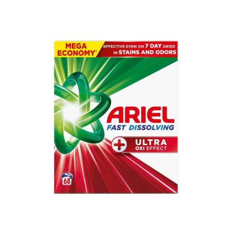 Ariel Plus prášek Oxi 3.74kg/68PD BOX