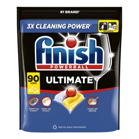 Finish Ultimate kapsle do myčky nádobí - Lemon 90 ks