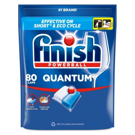 Finish Quantum kapsle do myčky nádobí - Fresh 80 ks